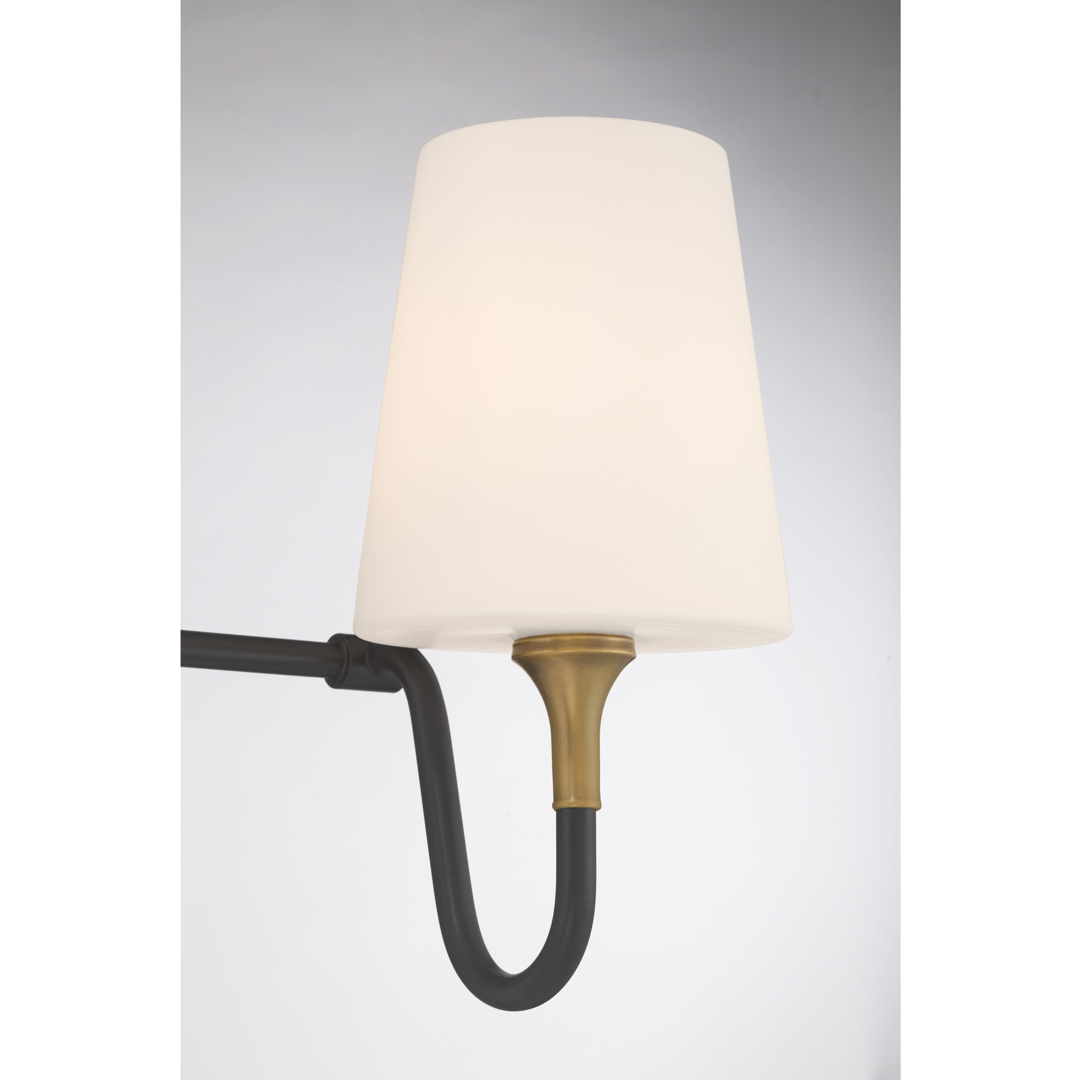 Brienne 2 Light 15 inch Legacy Brass and Dark Matte Black Vanity Wall Light