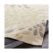 Cosmopolitan 96 X 30 inch Beige/Khaki/Medium Gray/Cream Rugs, Polyester