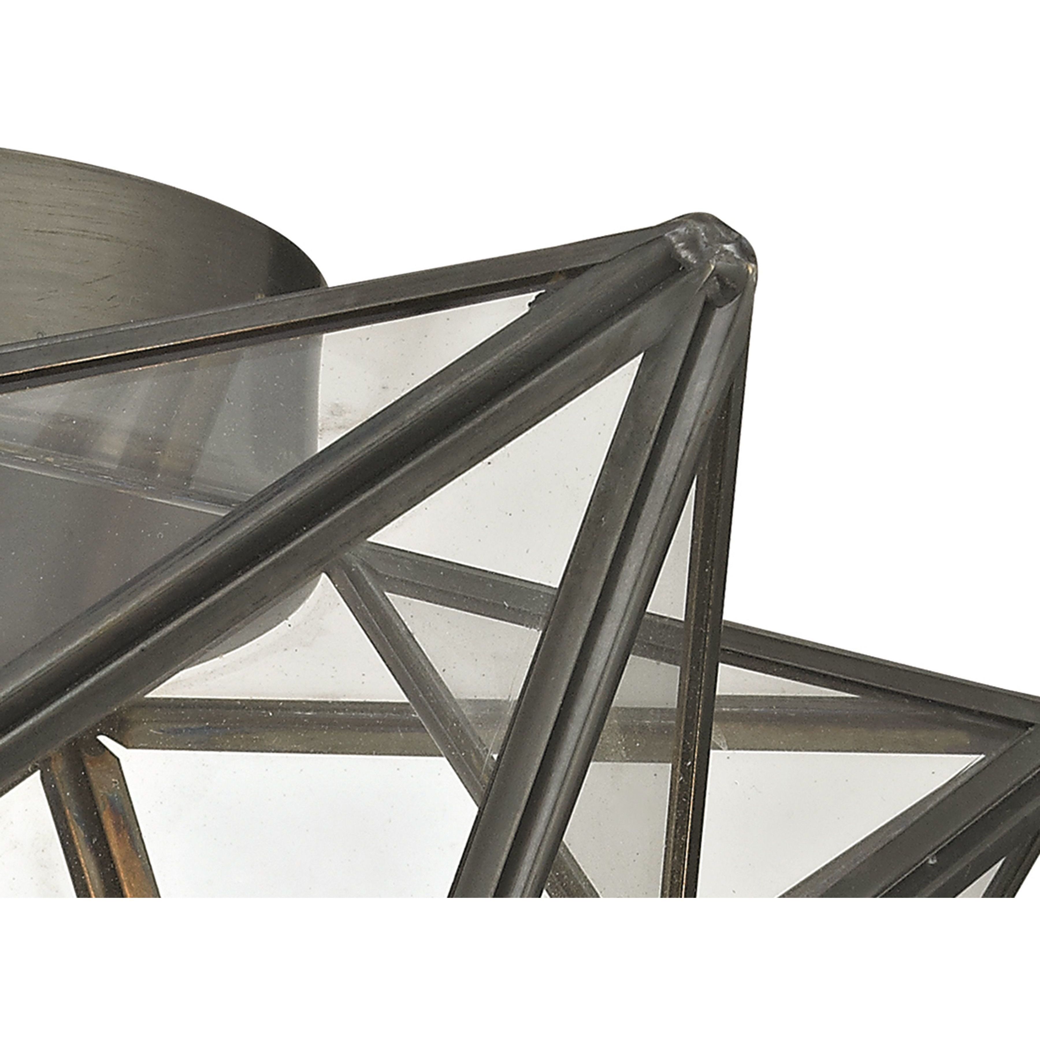 Moravian Star 1 Light 11 inch Oil Rubbed Bronze Flush Mount Ceiling Light