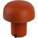Sensa Play 8.5 X 7.5 inch Red Orange Portable Speaker Lamp in Red/Orange, Kooduu