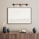 Elsee 3 Light Black/Gold Track Lighting Ceiling Light