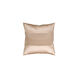 Solid Pleated 18 X 18 inch Tan Pillow Kit, Square
