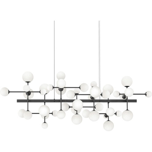 Nebula LED 68.75 inch Satin Black Chandelier Ceiling Light