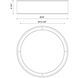 Alora Mood Lyla LED 16 inch Rattan Flush Mount Ceiling Light