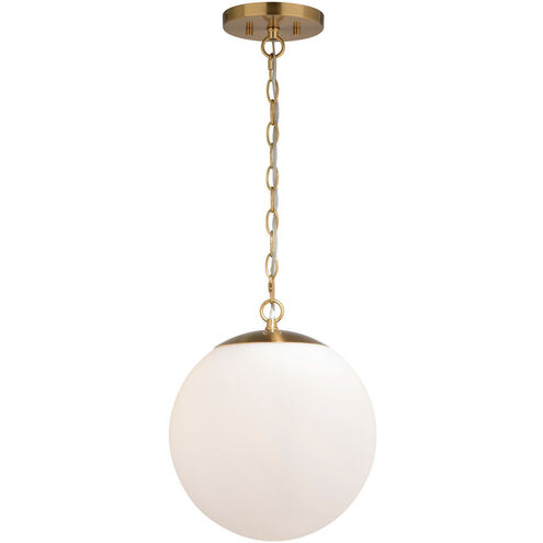 Linden LED 12 inch Muted Brass Pendant Ceiling Light