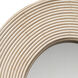Dali 38 X 23.5 inch Cream Bamboo Mirror