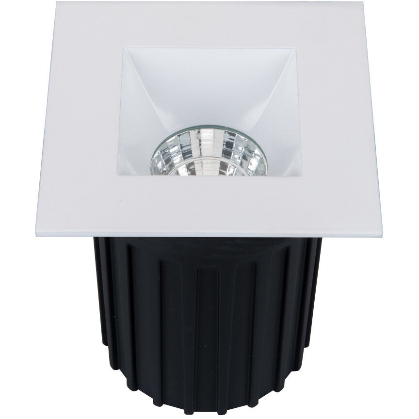Ocularc LED Module - Driver White Recessed Trims in Flood, 2700K, Square