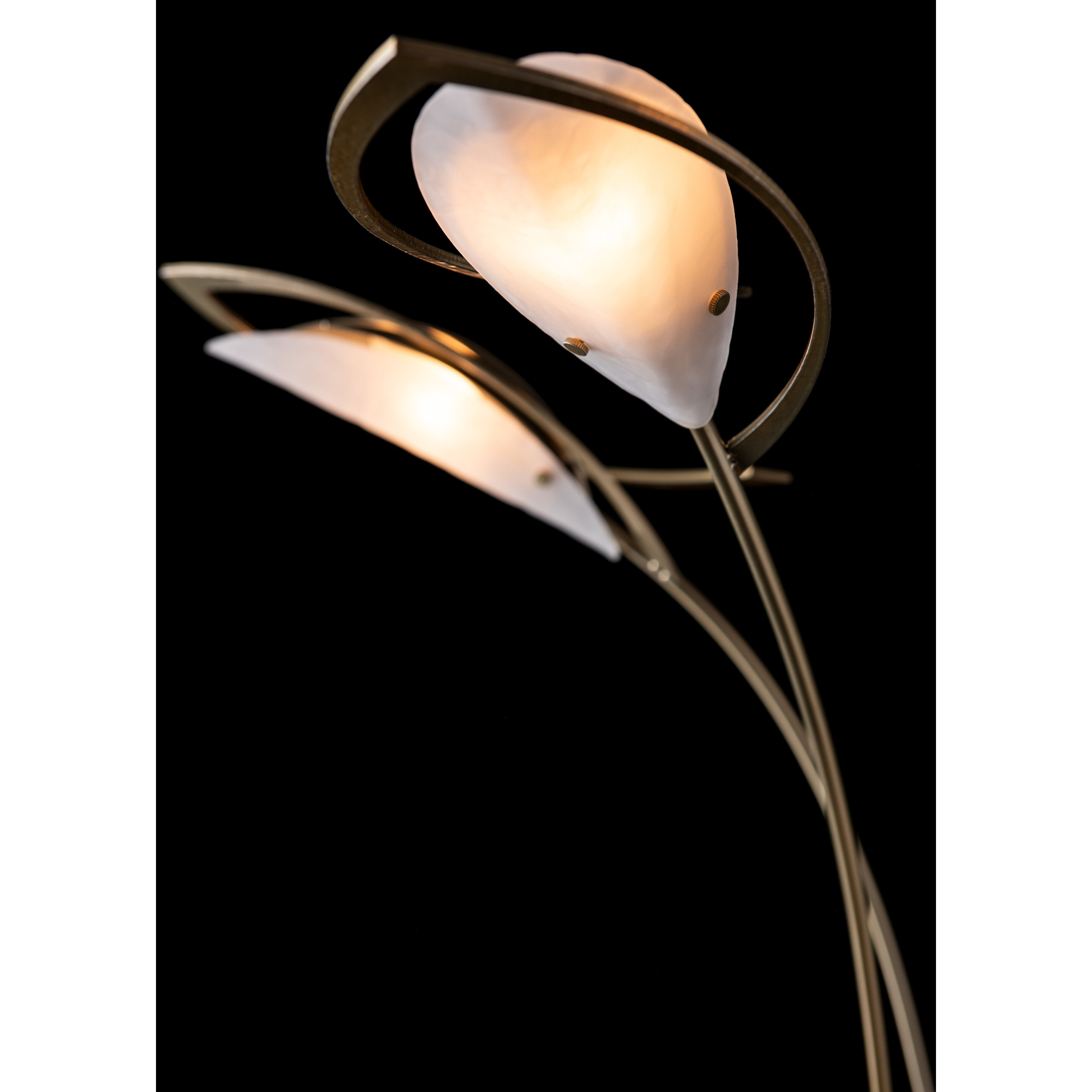 Aerial 79.4 inch 60.00 watt Soft Gold Torchiere Portable Light
