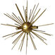 Modern LED 26 inch Gold Pendant Ceiling Light