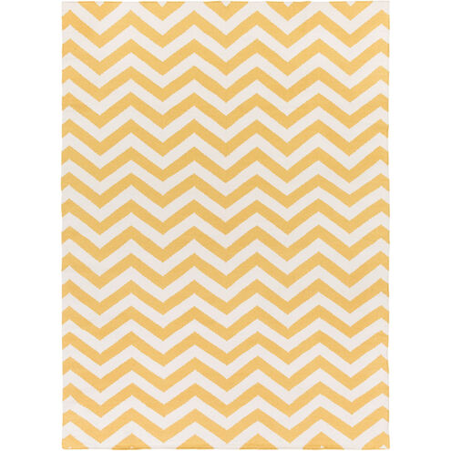 Frontier 156 X 108 inch Mustard, Ivory Rug