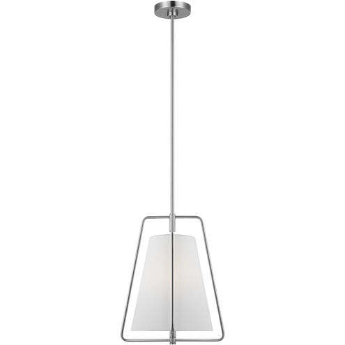 Allis 1 Light 15 inch Brushed Nickel Pendant Ceiling Light in Brushed Nickel Silver