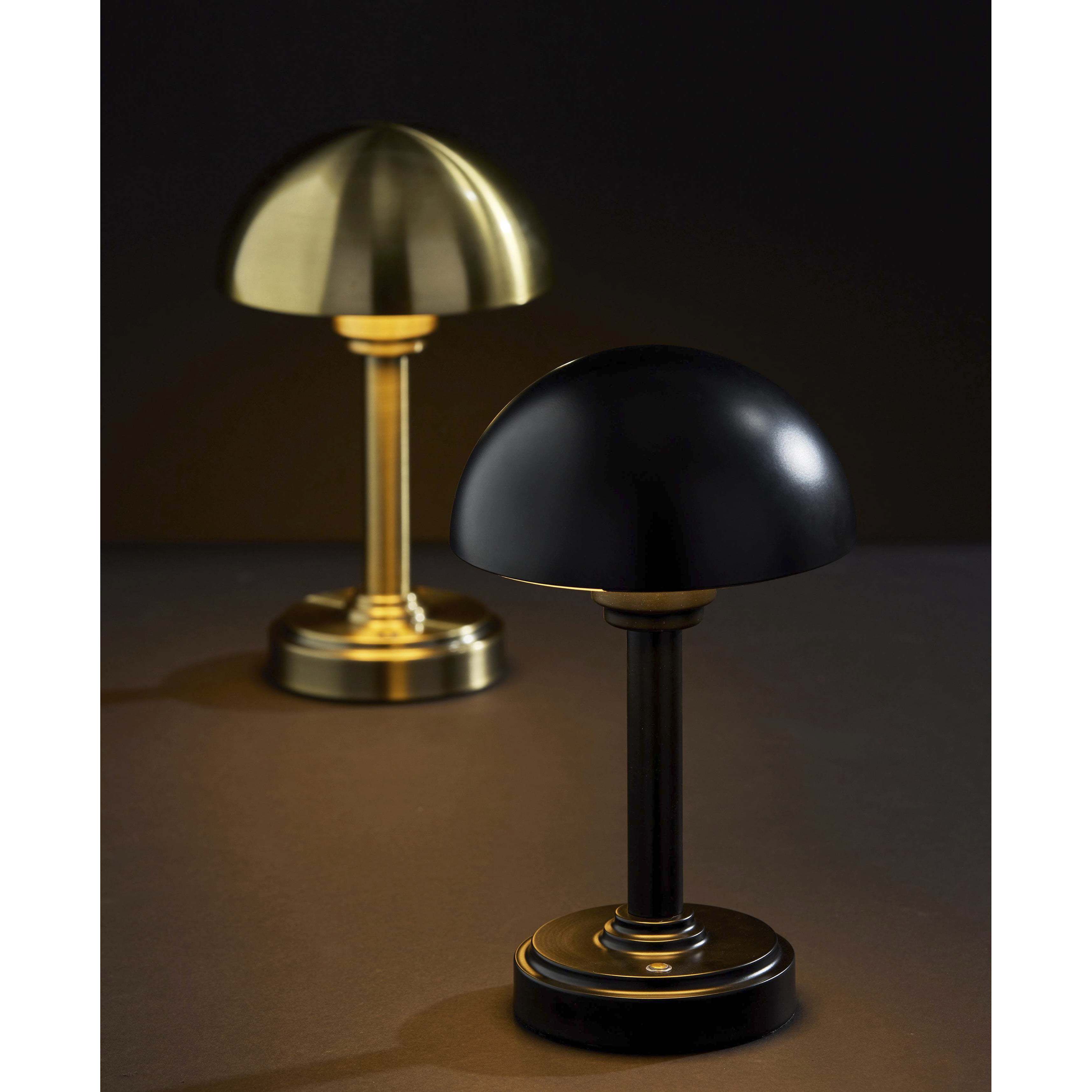 Ollie 12.5 inch 2.00 watt Black Cordless Table Lamp Portable Light