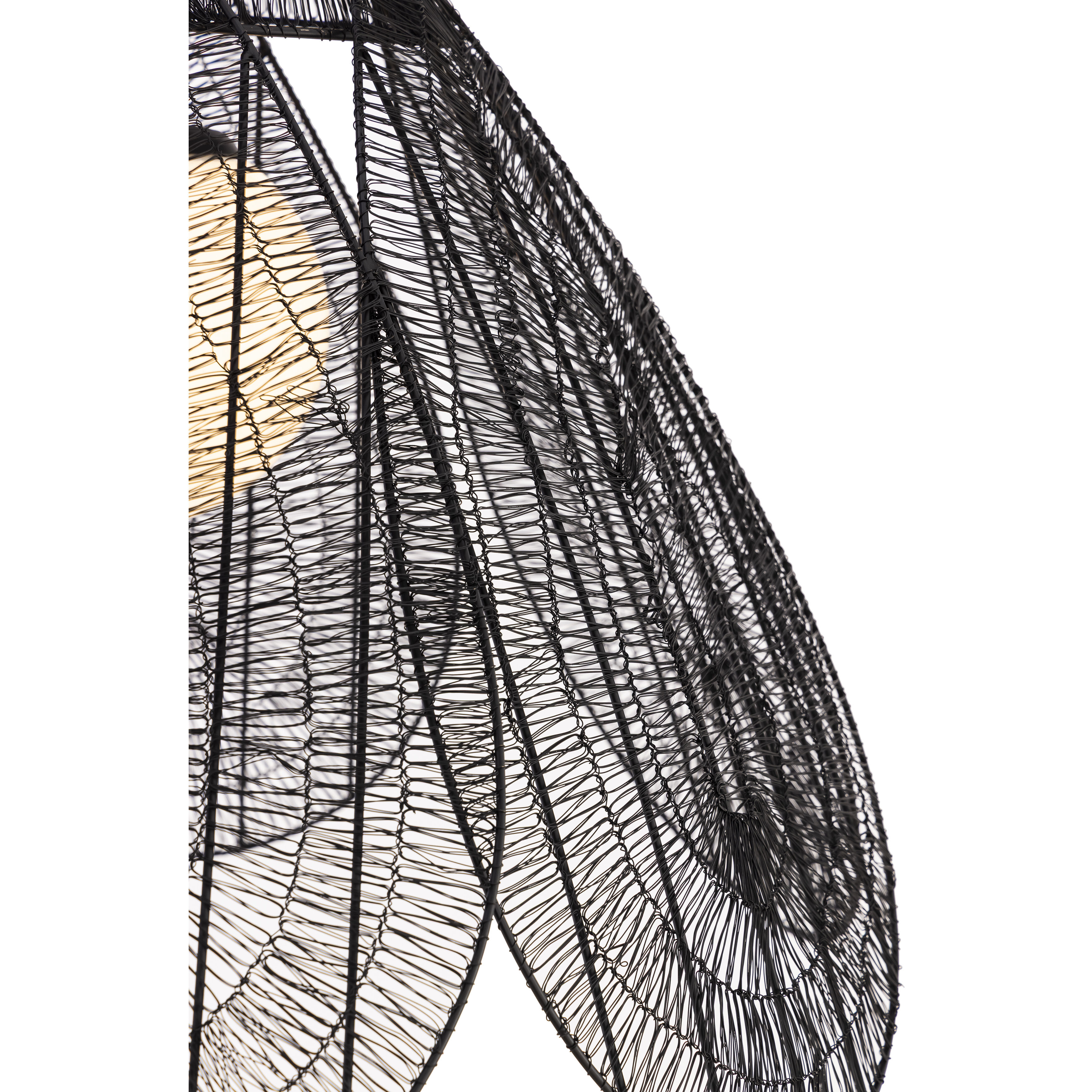 Sylari 1 Light 30 inch Dark Matte Black Pendant Ceiling Light