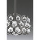 Vestique 6 Light 25 inch Graphite Pendant Ceiling Light, Design Series