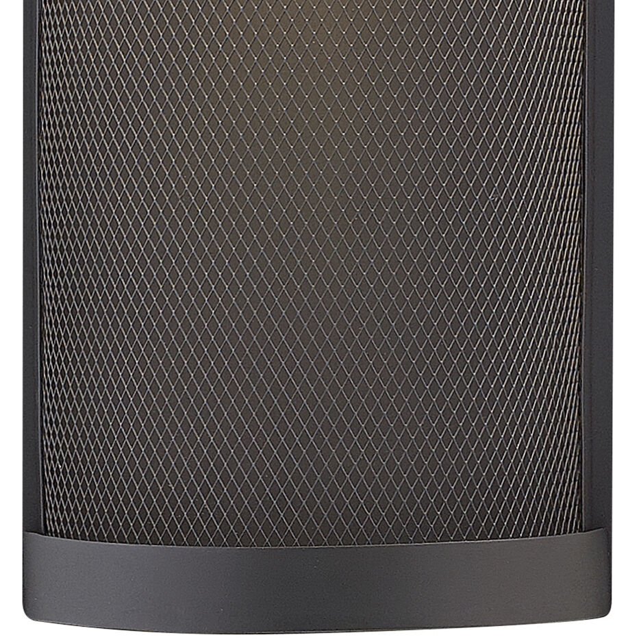 Aria LED 17 inch Black Outdoor Wall Mount Lantern