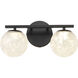 Forma LED 14.2 inch Black Wall Sconce Wall Light