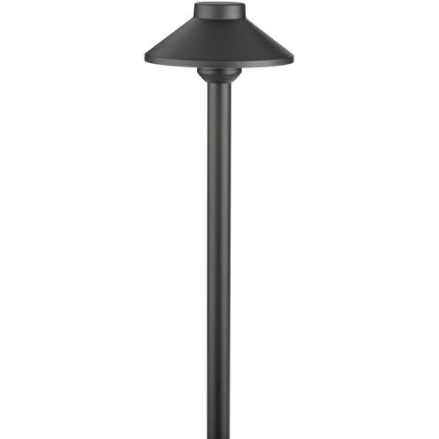 Independence 12 AC 5 watt Black Brass Stepped Dome Path Light