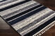 Casablanca Shag 108 X 79 inch Black Rug, Rectangle