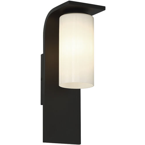 Colonne 1 Light 20 inch Black Outdoor Wall Sconce