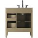 Blakely 32 X 34 inch Linen Oak Bathroom Vanity Cabinet