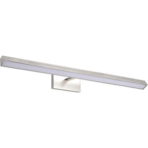 Mila LED 35.8 inch Brushed Nickel Vanity Wall Light