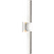 Zigrina 2 Light 5.25 inch Matte White Wall Sconce Wall Light