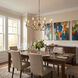 Champlain 8 Light 35 inch Warm Brass Chandelier Ceiling Light