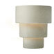 Ambiance Collection LED 12.75 inch Celadon Green Crackle Wall Sconce Wall Light in Dedicated LED, Form+Finish+Function