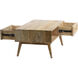 Reed 46 X 24 inch Natural Coffee Table