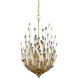 Delphos 6 Light 19.5 inch Contemporary Gold Chandelier Ceiling Light