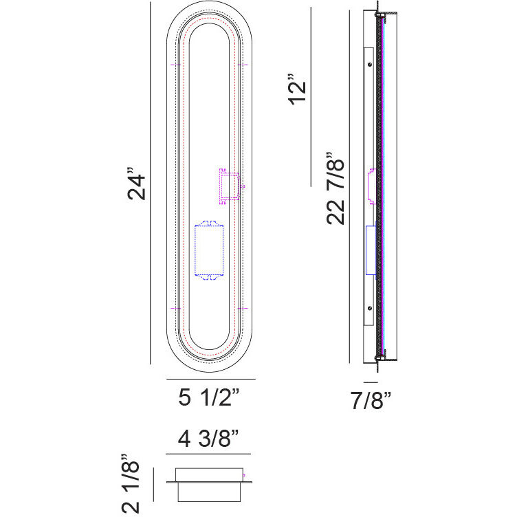 Iris 1 Light 5.50 inch Wall Sconce