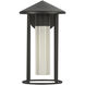 Alora Mood Tenko 1 Light 12.63 inch Black Outdoor Wall Light