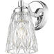 Andree Wall Sconce Wall Light in Chrome