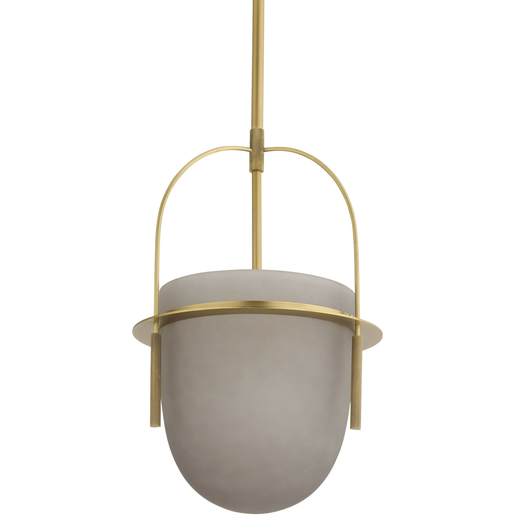 Kathleen 1 Light 13 inch Antique Brass Pendant Ceiling Light