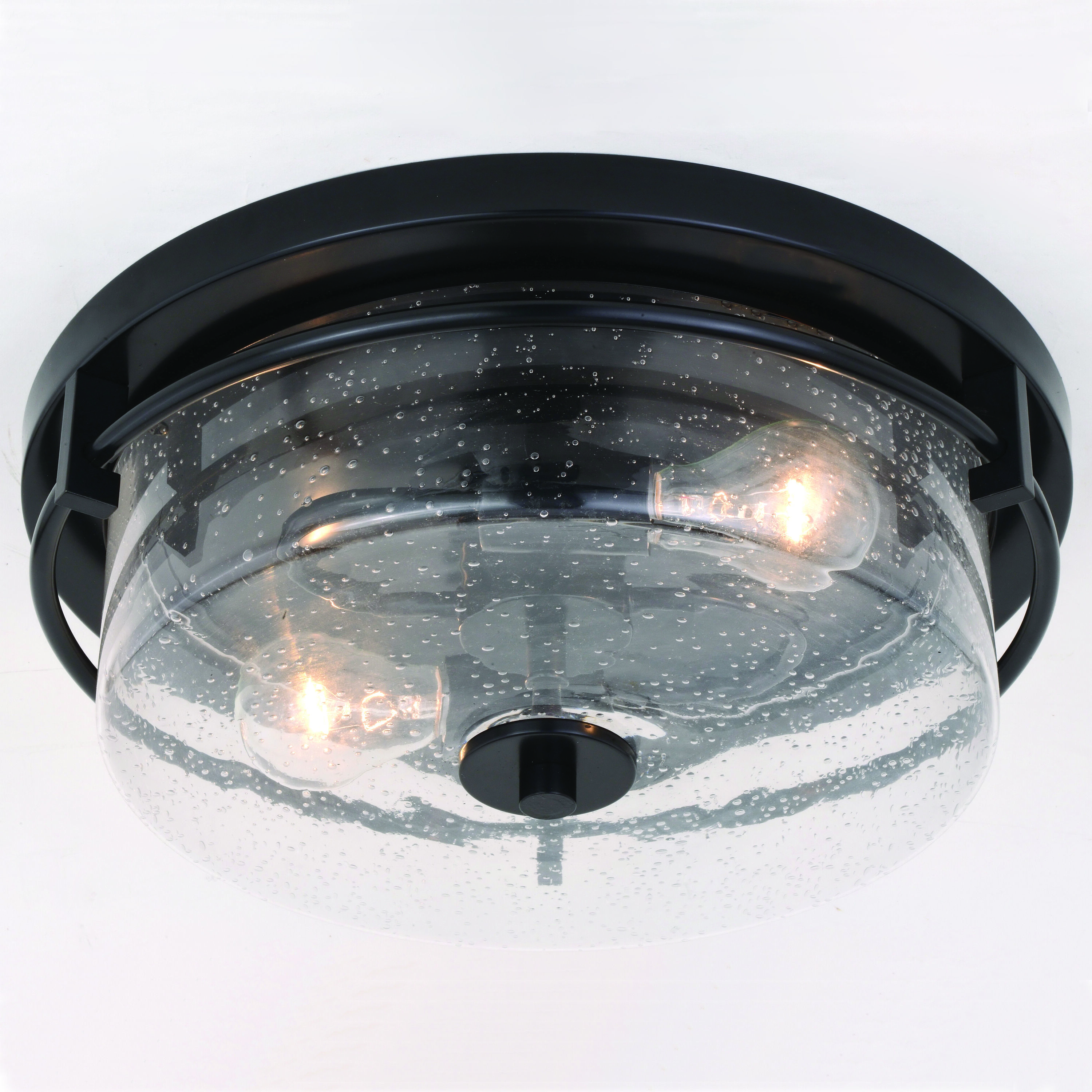 Addison LED 15 inch Matte Black Flush Mount Ceiling Light