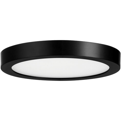 Stella LED 7 inch Black Flush Mount Ceiling Light, Essentials