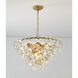 Canada 12 Light 24 inch Gold Chandelier Ceiling Light
