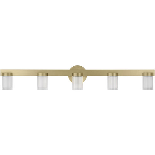 Kelly Wearstler Esfera 5 Light 36 inch Natural Brass Bath Vanity Wall Light