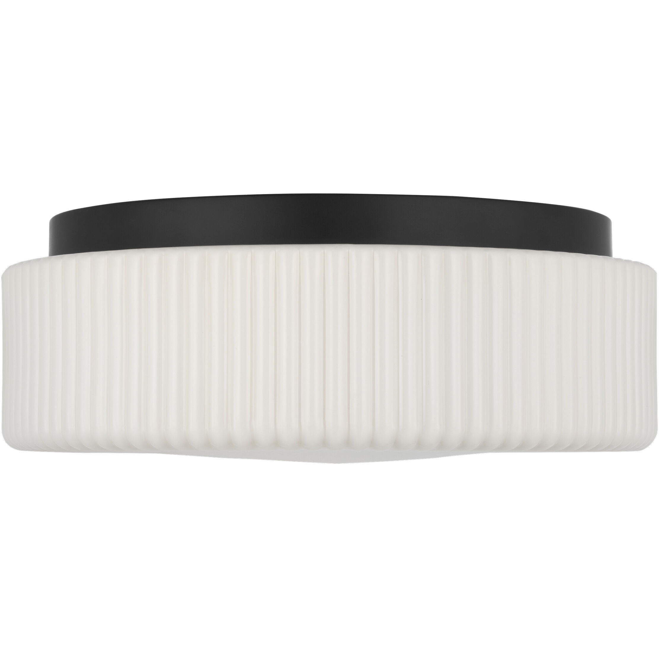 Axira LED 14 inch Midnight Black Flush Mount Ceiling Light