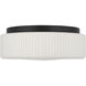 Axira LED 14 inch Midnight Black Flush Mount Ceiling Light