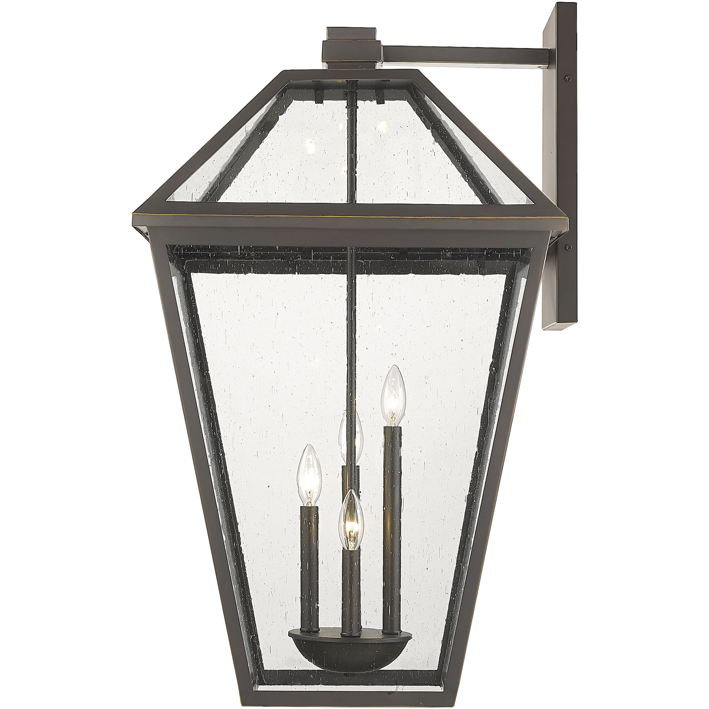 Talbot 4 Light 33 inch Oil Rubbed Bronze Outdoor Wall Light