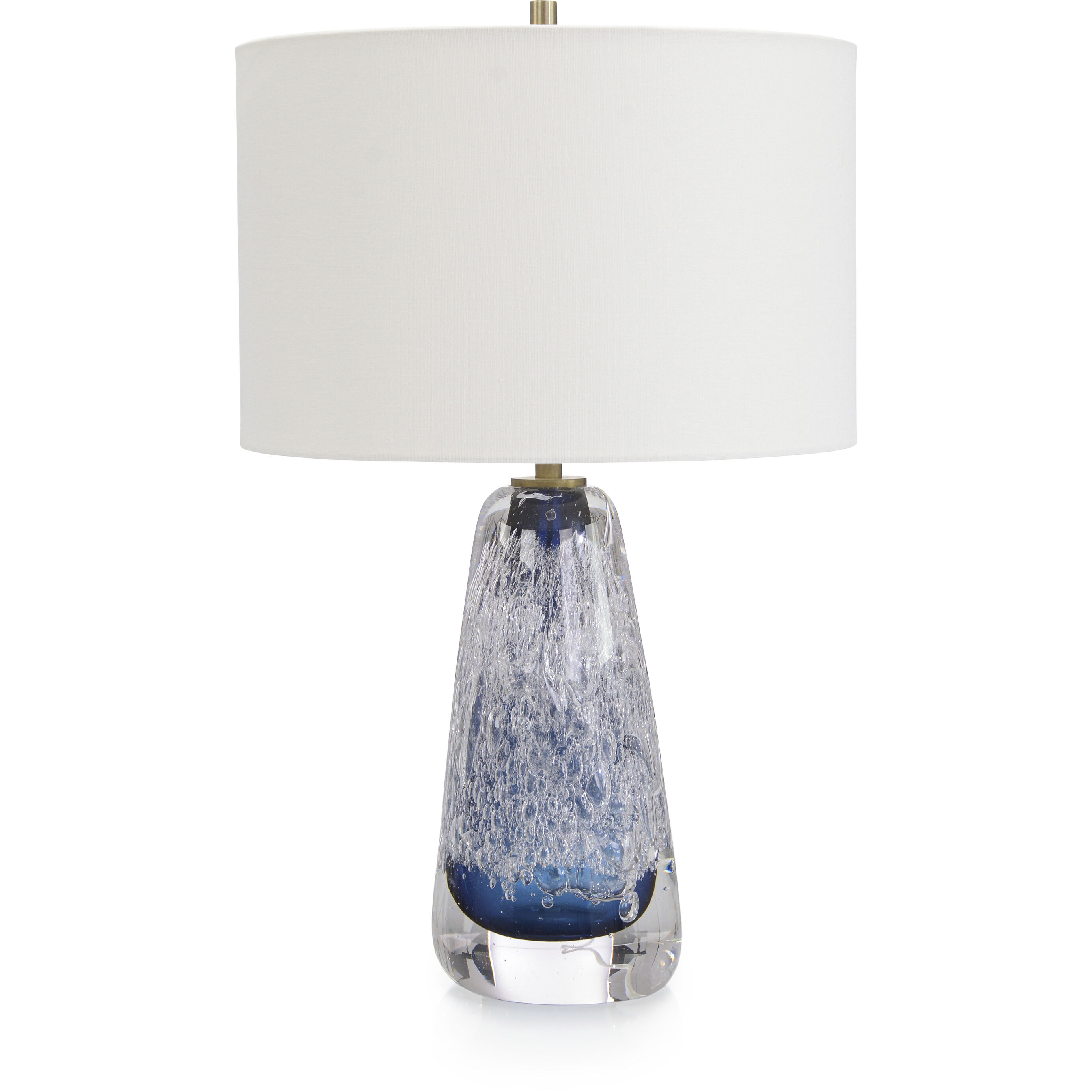 Leah Sapphire Blue Table Lamp Portable Light