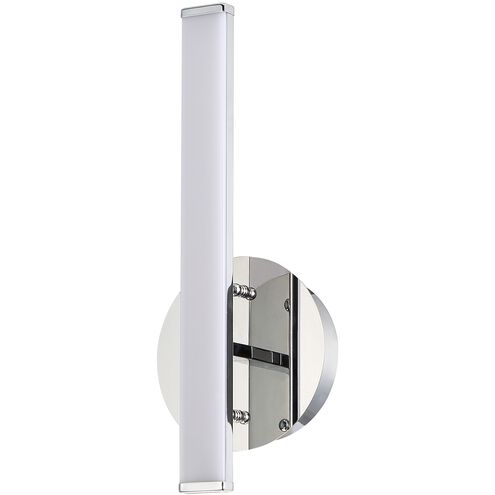 Strait-Up LED 5.5 inch Chrome Wall Sconce Wall Light