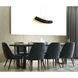Gondola LED 40 inch Black Island/Pool Table Light Ceiling Light