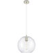 Downtown Urban Crown Point 1 Light 10 inch Polished Nickel Pendant Ceiling Light