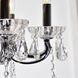 Glorious 6 Light 24 inch Chrome Up Chandelier Ceiling Light