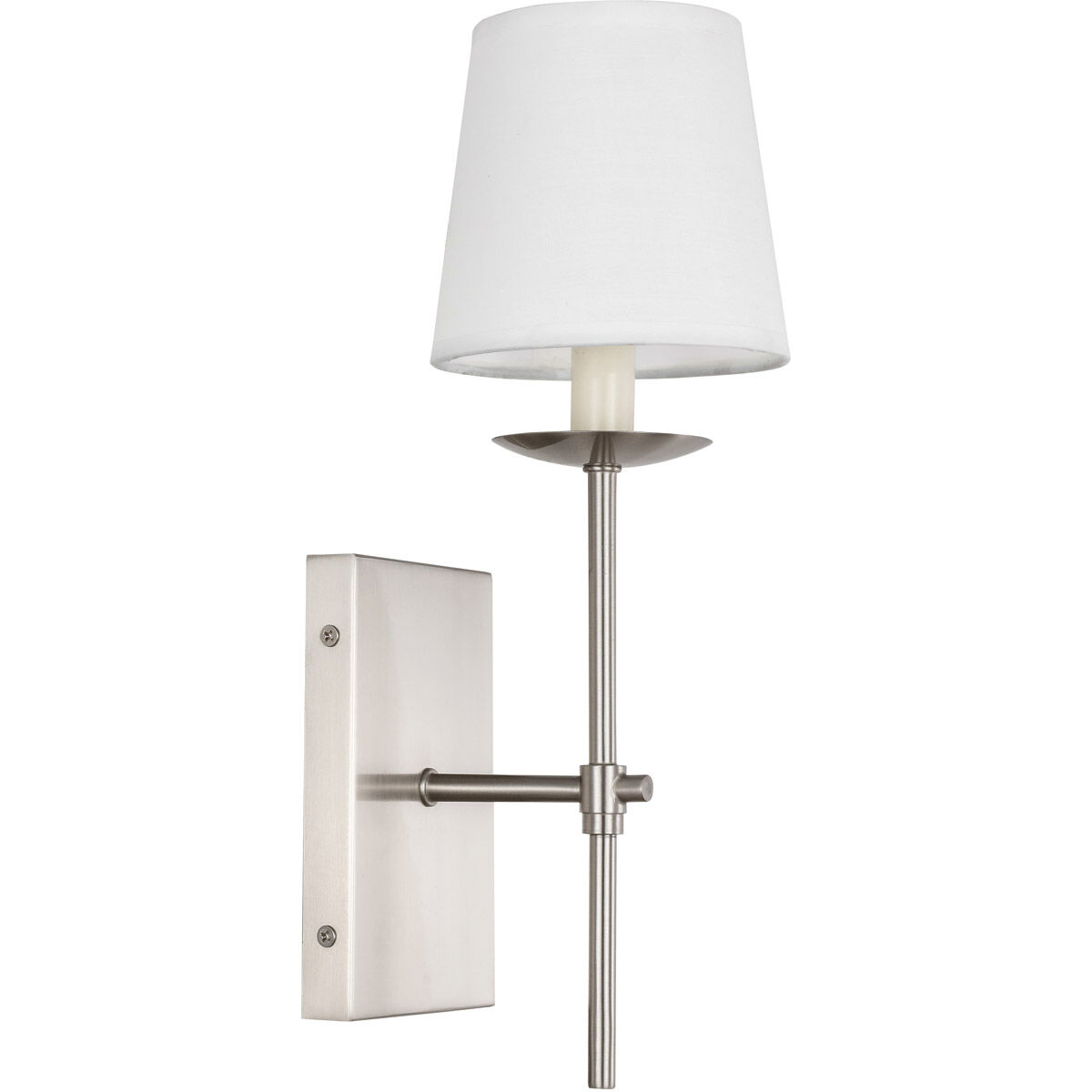 Eclipse 1 Light 5 inch Burnished Nickel Wall sconce Wall Light