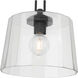 Diamara 1 Light 13.75 inch Matte Black Pendant Ceiling Light
