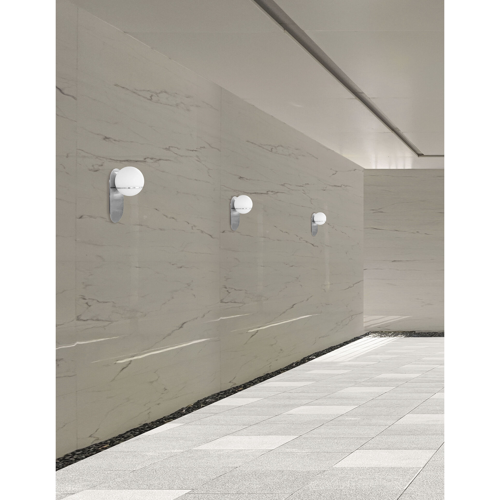 Sofia 1 Light 6 inch Polished Chrome Wallchiere Wall Light, Vertical