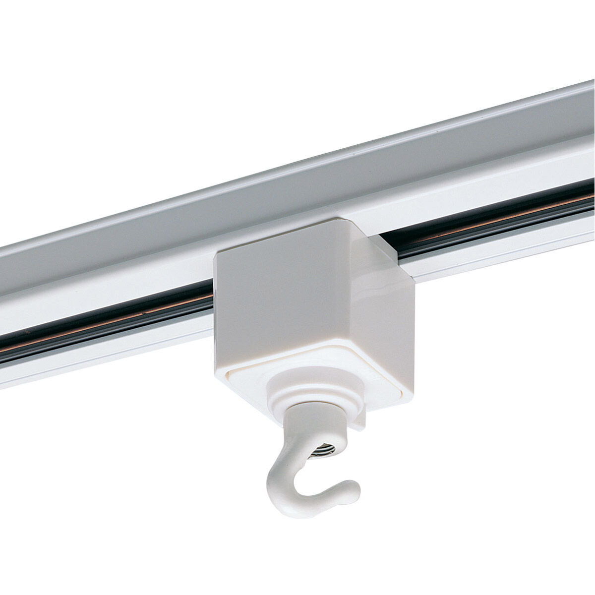 Aaliyah 1 Light White Track Ceiling Light in H-Style